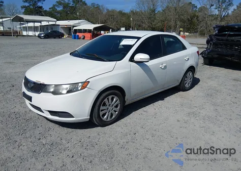 2012 Kia Forte Ex z USA, uszkodzony, nr VIN KNAFU4A20C5593899